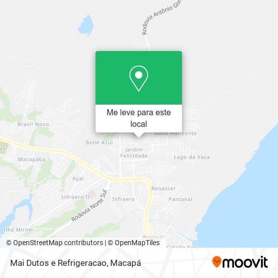 Mai Dutos e Refrigeracao mapa