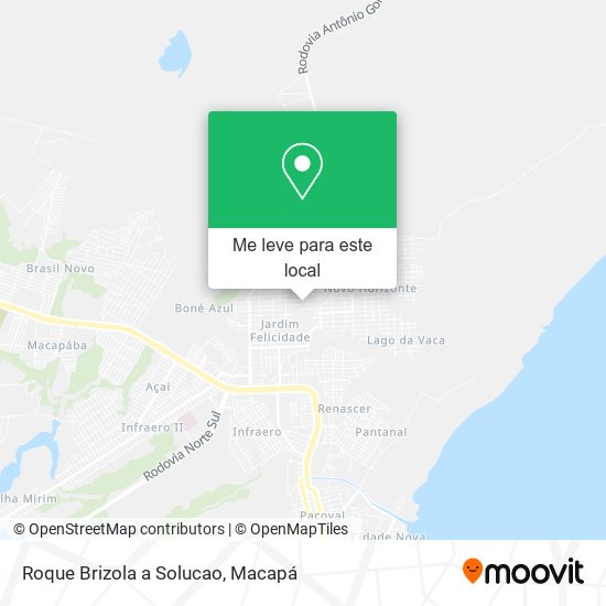 Roque Brizola a Solucao mapa
