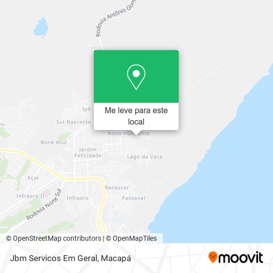 Jbm Servicos Em Geral mapa