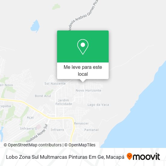 Lobo Zona Sul Multmarcas Pinturas Em Ge mapa