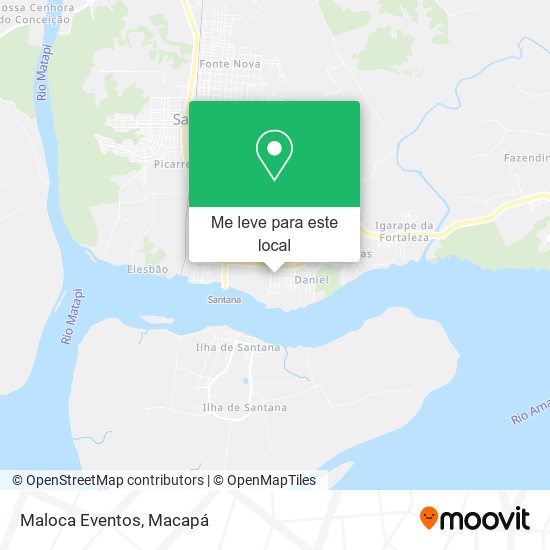 Maloca Eventos mapa