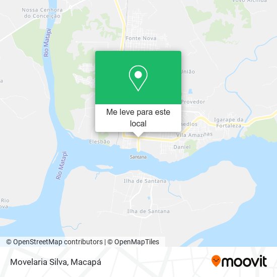 Movelaria Silva mapa