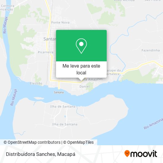Distribuidora Sanches mapa