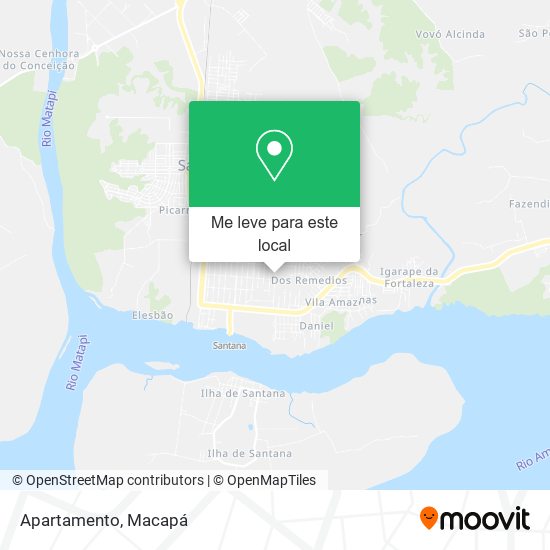 Apartamento mapa