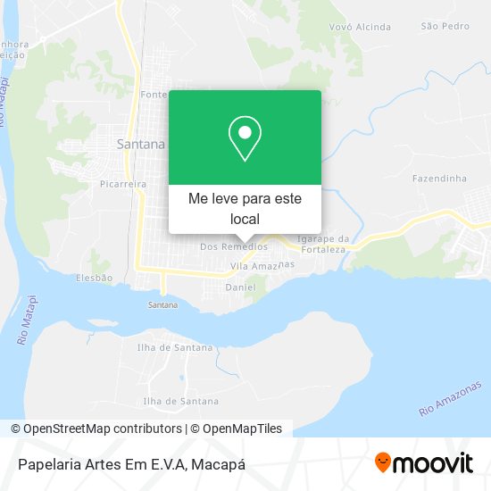 Papelaria Artes Em E.V.A mapa