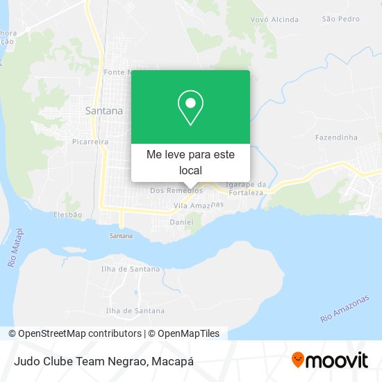 Judo Clube Team Negrao mapa