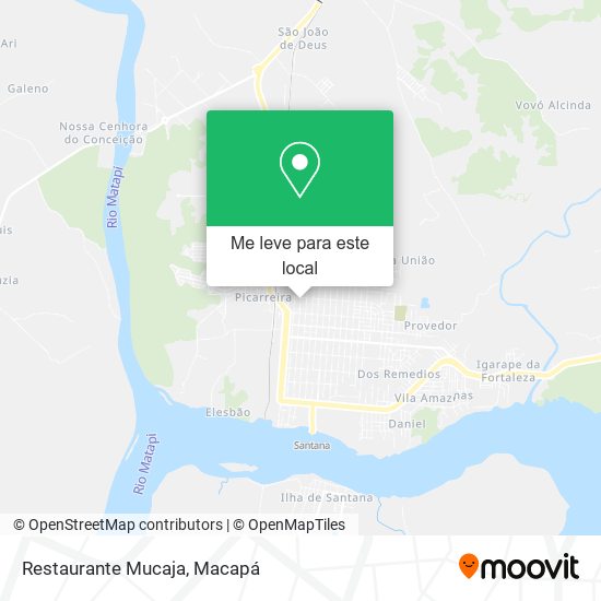 Restaurante Mucaja mapa