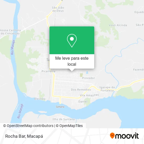 Rocha Bar mapa