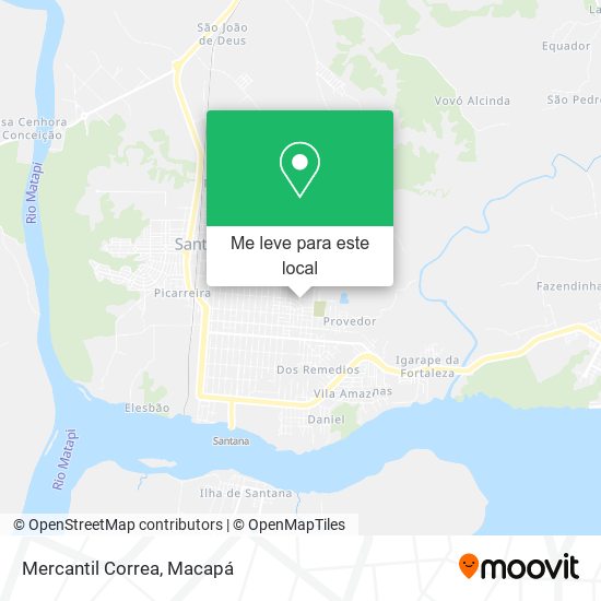 Mercantil Correa mapa