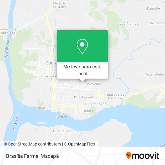 Brasília Farma mapa