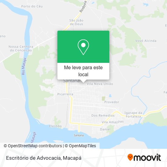 Escritório de Advocacia mapa