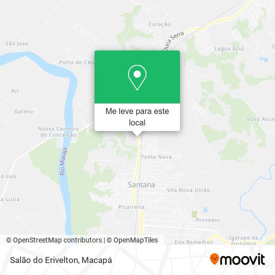 Salão do Erivelton mapa