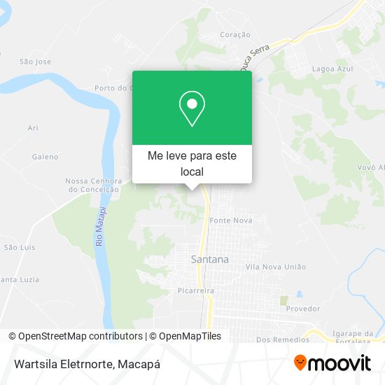 Wartsila Eletrnorte mapa