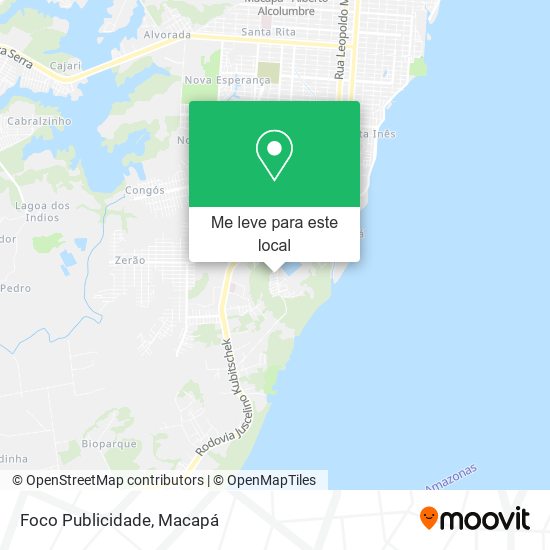 Foco Publicidade mapa