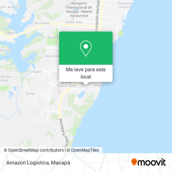 Amazon Logistica mapa