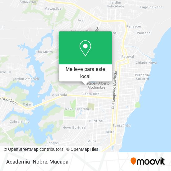 Academia- Nobre mapa