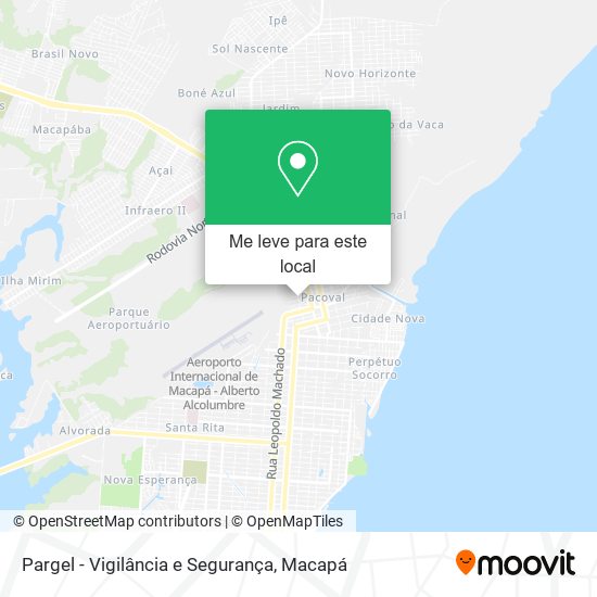 Pargel - Vigilância e Segurança mapa
