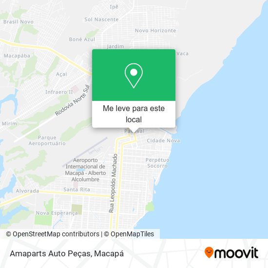 Amaparts Auto Peças mapa