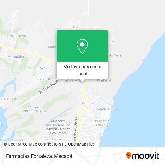 Farmacias Fortaleza mapa