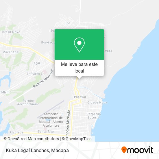 Kuka Legal Lanches mapa