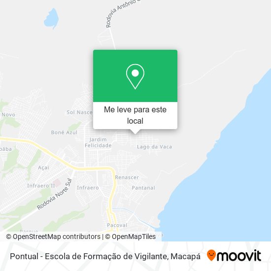 Pontual - Escola de Formação de Vigilante mapa