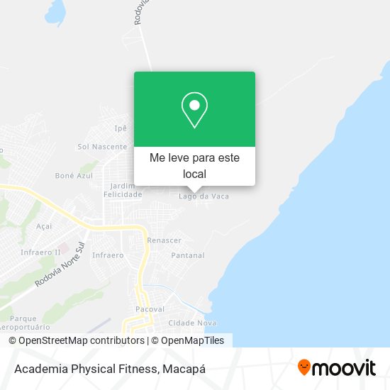 Academia Physical Fitness mapa