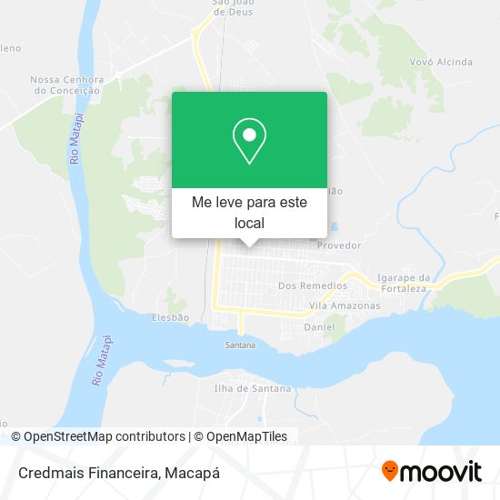 Credmais Financeira mapa