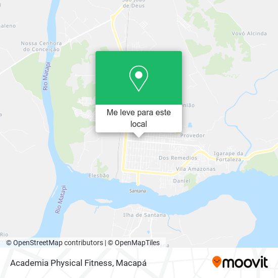 Academia Physical Fitness mapa