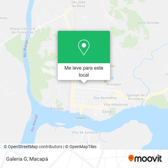 Galeria G mapa