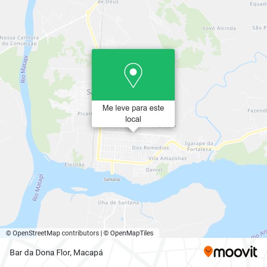 Bar da Dona Flor mapa