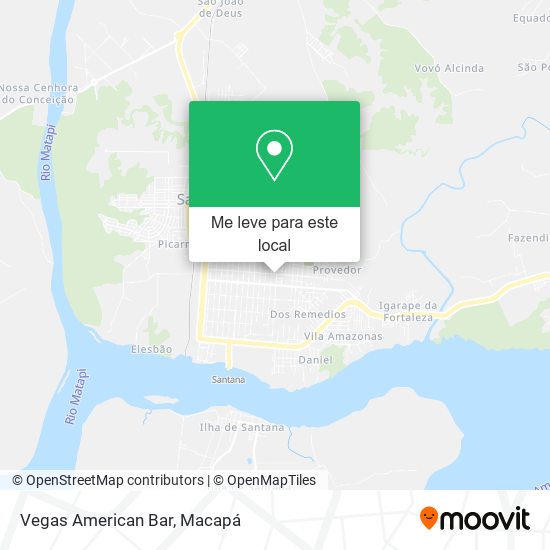 Vegas American Bar mapa
