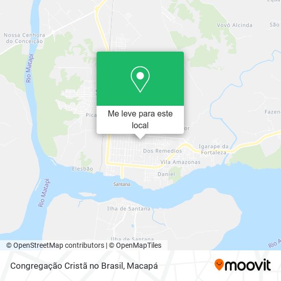 Congregação Cristã no Brasil mapa