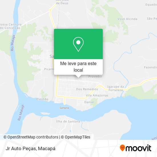 Jr Auto Peças mapa