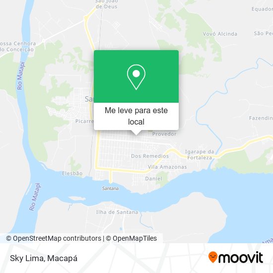 Sky Lima mapa