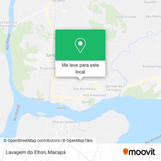 Lavagem do Elton mapa