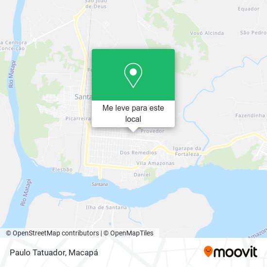 Paulo Tatuador mapa