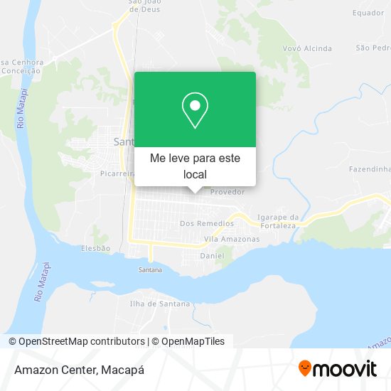 Amazon Center mapa