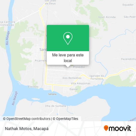 Nathak Motos mapa