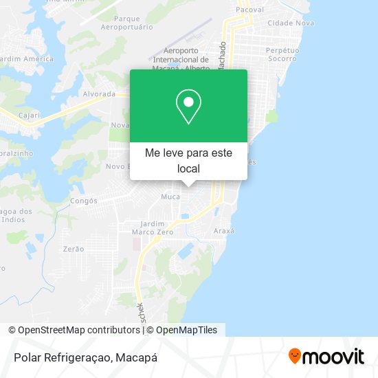 Polar Refrigeraçao mapa