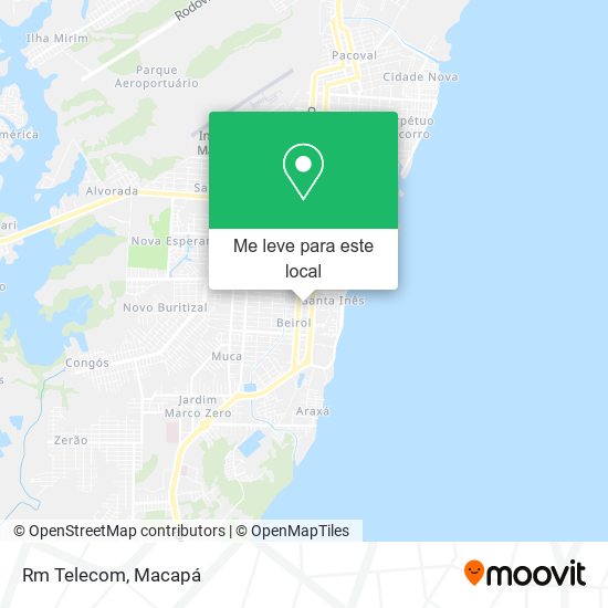Rm Telecom mapa