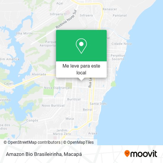 Amazon Bio Brasileirinha mapa