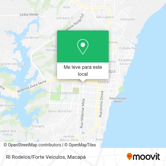 Rl Rodeios/Forte Veículos mapa