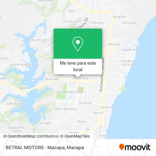 BETRAL MOTORS - Macapa mapa