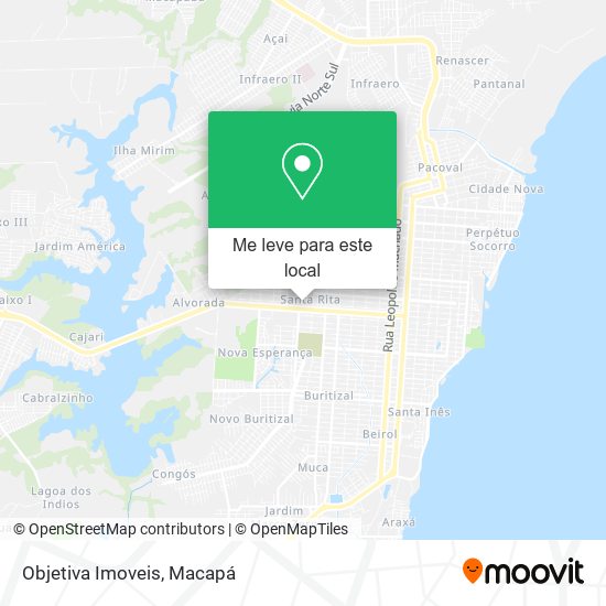 Objetiva Imoveis mapa