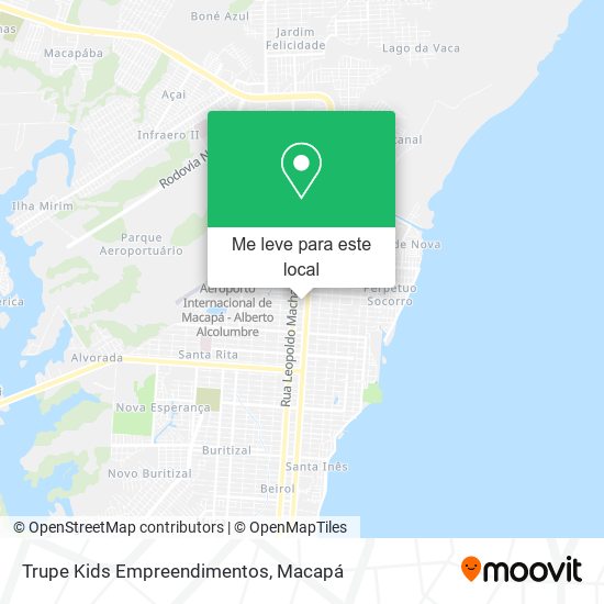 Trupe Kids Empreendimentos mapa