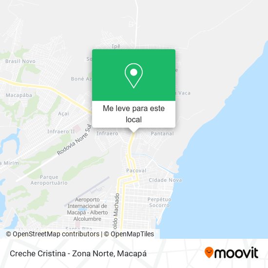 Creche Cristina - Zona Norte mapa