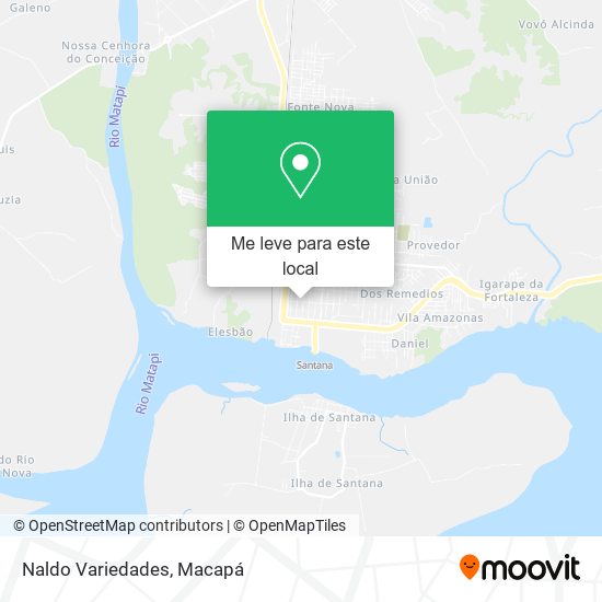 Naldo Variedades mapa