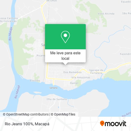 Rio Jeans 100% mapa