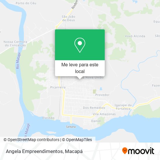 Angela Empreendimentos mapa