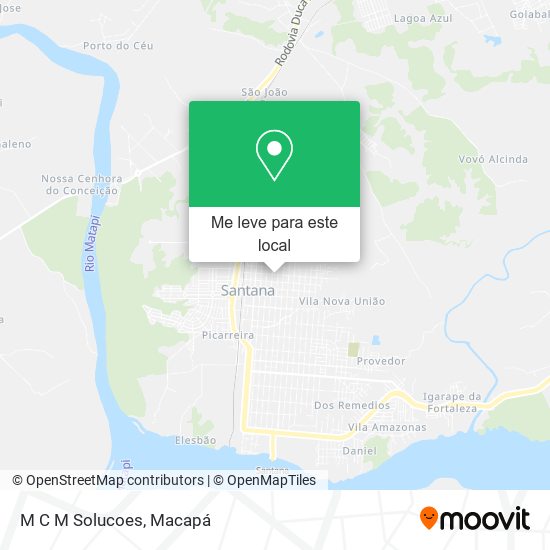 M C M Solucoes mapa